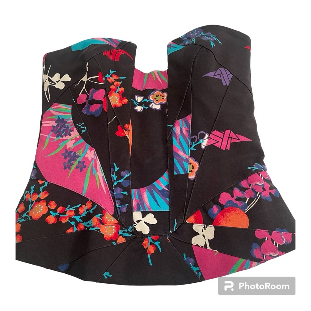 Versace x H&M Silk Corset Top - Picture 12 of 12